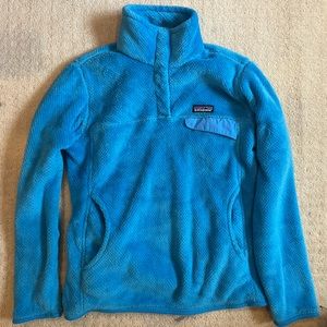Blue Women's Blue Re-Tool Snap-T® Fleece Pullover (Patagonia, M)